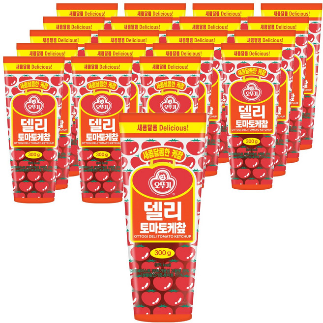오뚜기 델리 토마토 케찹, 300g, 20개