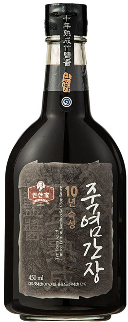 인산가 10년 숙성 죽염간장, 1개, 450ml