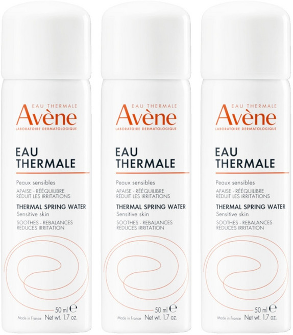 아벤느 오 떼르말 수분 진정 미스트, 50ml, 3개