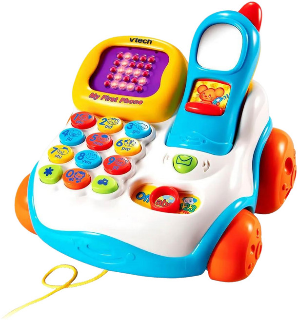 Vtech Baby 智慧學習電話機, 混合顏色, 1個