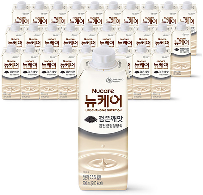 뉴케어 정품 검은깨맛 완전균형영양식, 200ml, 30개