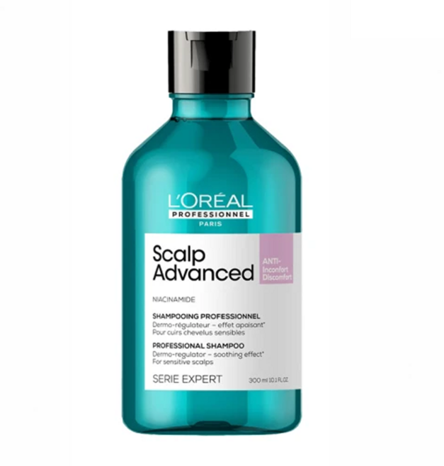 L'OREAL PROFESSIONNEL 巴黎萊雅PRO 瞬效敏弱修護洗髮精, 300ml, 1瓶