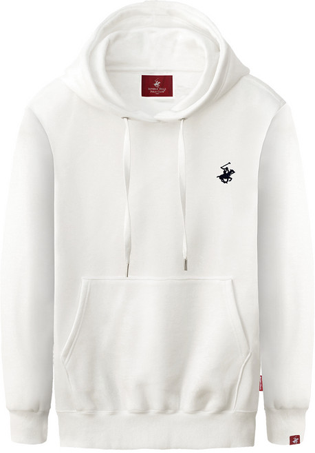 BEVERLY HILLS POLO CLUB 比佛利保羅 男女通用 Timeless 刺繡logo 特殊雙面布料 連帽T恤 CPG9T00