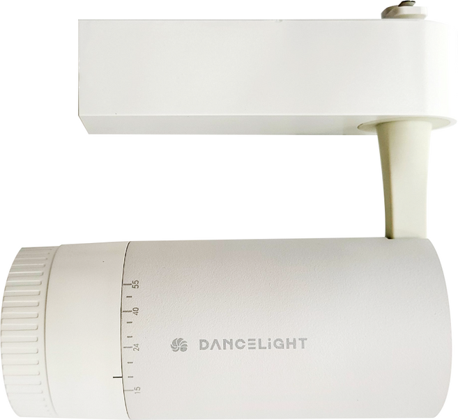 DANCELIGHT 舞光 查爾斯變焦軌道燈 15W 黃光 LED-TRCH15WAA 60 x 146 x 128mm, 時尚白款, 1個