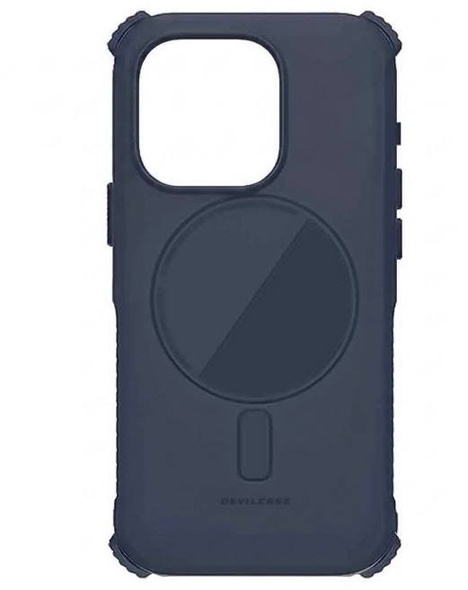 DEVILCASE ULTRA 手機 防摔 保護殼 iPhone 15 Pro 磁吸版 無戰術背帶 泰坦藍
