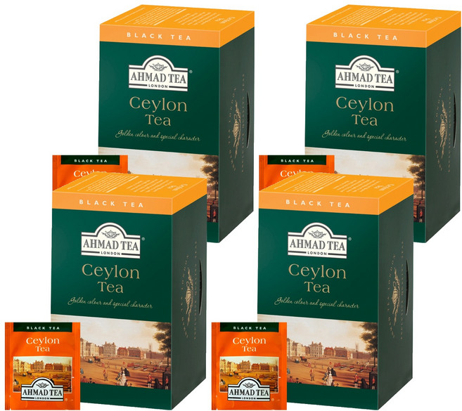 아마드티 실론홍차 티백, 2g, 20개입, 4개