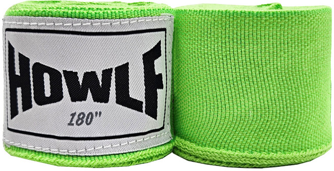 하울프 셀렉트 복싱 핸드랩 양손착용 세트, 형광, 1세트