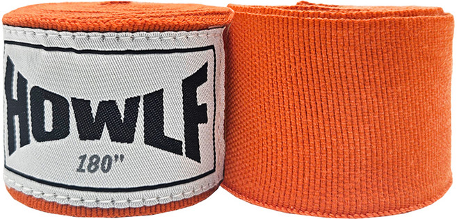 하울프 셀렉트 복싱 핸드랩 양손착용 세트, 오렌지, 1세트