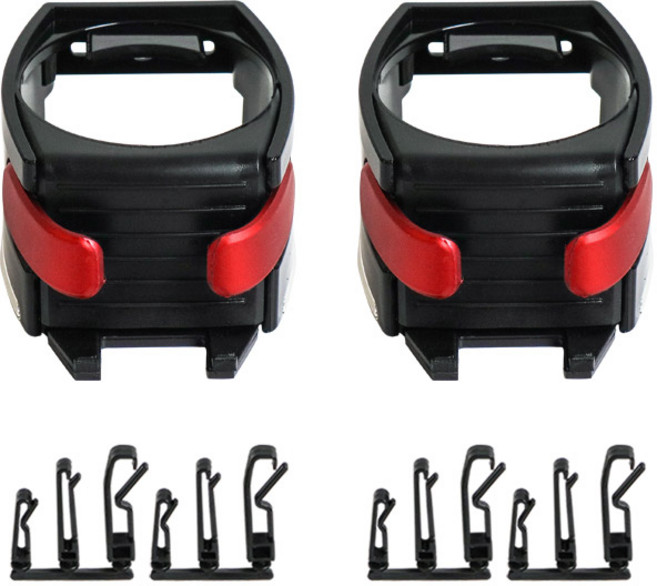 어반카 스마트폰 컵홀더 차량 휴대폰거치대, 2개, 레드