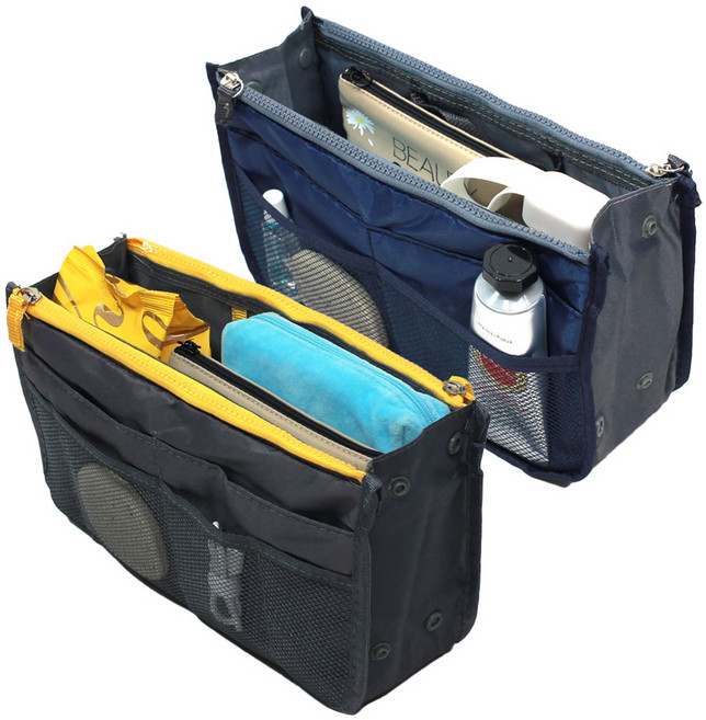 The해피앤 멀티 수납 대용량 이너백 파우치 2종 세트