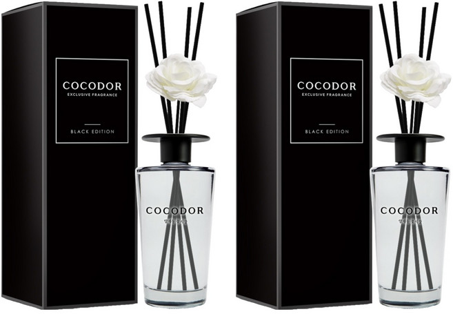 코코도르 블랙에디션 디퓨저, 양재동꽃시장, 500ml, 2개