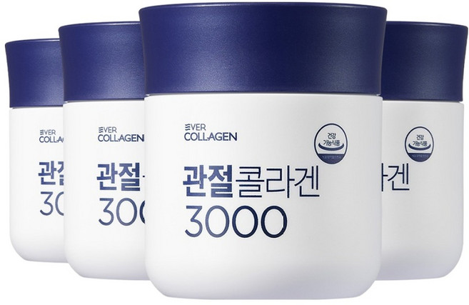 에버콜라겐 관절콜라겐 3000 75.6g, 84정, 4개