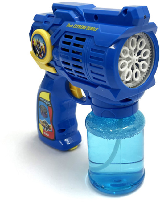 쥬라기캅스3 8구 익스트림 터보 자동 버블건, 혼합색상, 1개