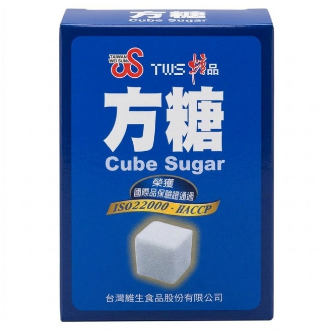 TWS 維生 方糖, 340g, 1盒