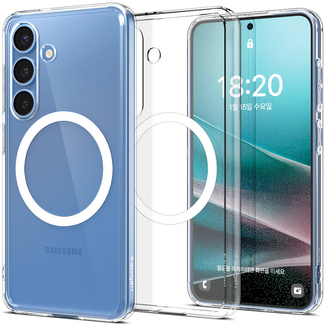 슈피겐 맥세이프 에어스킨하이브리드맥핏 마그네틱 휴대폰 케이스