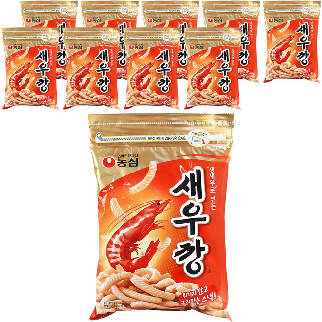 새우깡, 400g, 10개