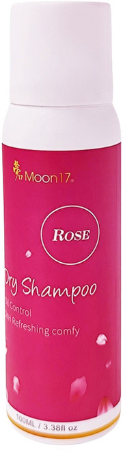 Moon17 夢17 乾洗髮噴霧 忘憂玫瑰 控油 24H清爽舒適, 100ml, 1瓶
