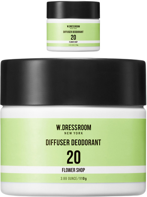 더블유드레스룸 퍼퓸 탈취제 20번 플라워샵 본품, 110g, 2개