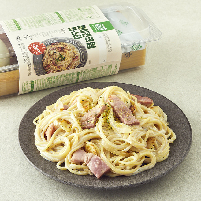 프레시밀 베이컨크림파스타 2인분, 630g, 1개