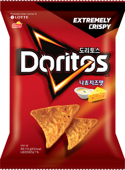 롯데제과 도리토스 나쵸치즈맛 과자, 172g, 1개