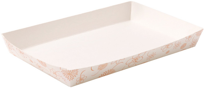 대경상사 일회용 사각 종이접시 DK-5 18.2 x 11.4 x 2.5 cm, 100개입, 1개