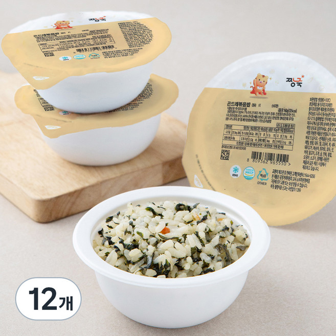 짱죽 곤드레볶음밥, 160g, 12개