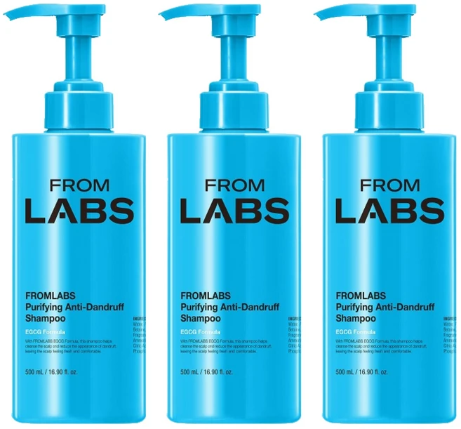 프롬랩스 퓨리파잉 비듬 개선 샴푸, 3개, 500ml - 쿠팡