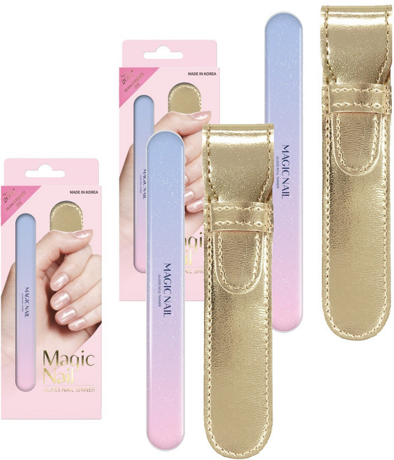 매직네일 글라스 네일샤이너, S06 오로라, 2개