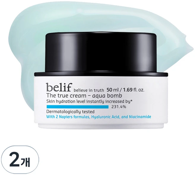 빌리프 더 트루 크림 아쿠아 밤, 50ml, 2개 - 쿠팡