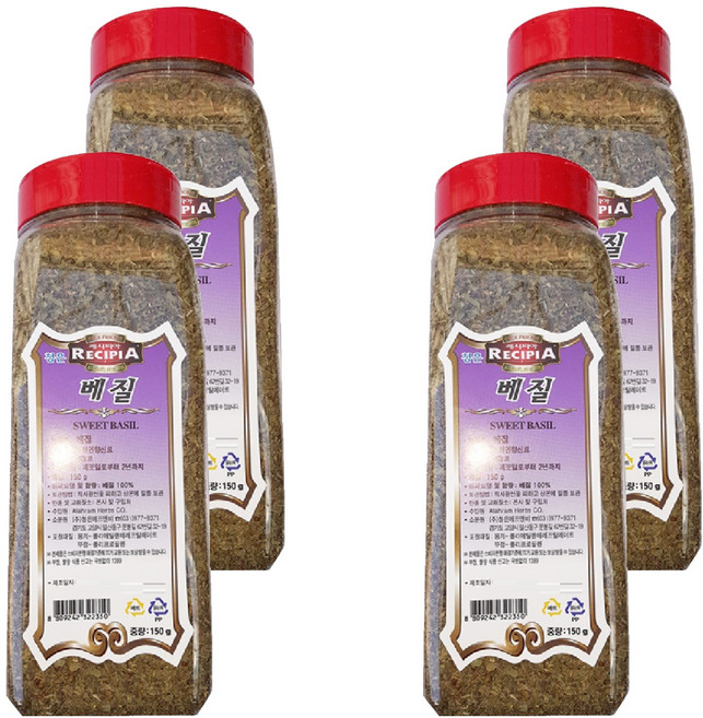 청은 바질, 150g, 4개