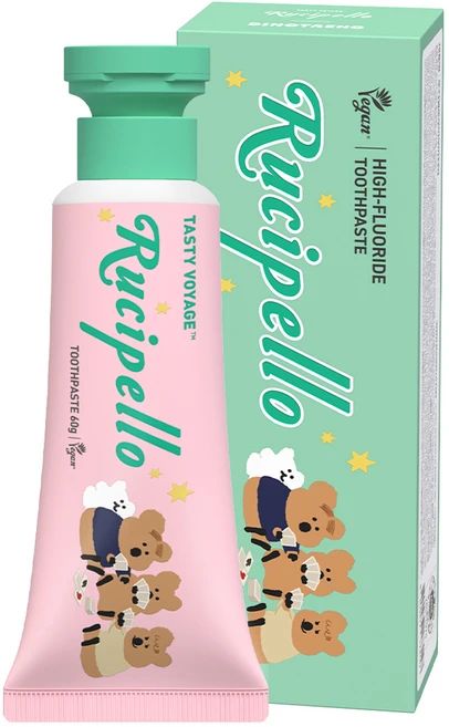 루치펠로 무아무아 어린이 치약, 60g, 1개 - 쿠팡