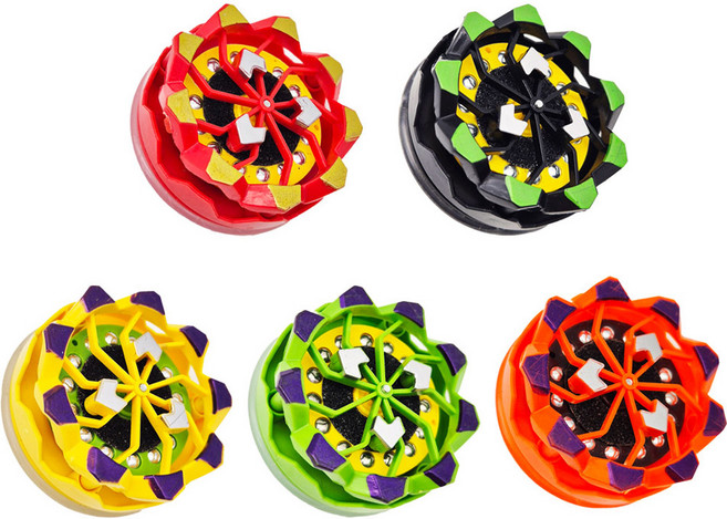 여니팩토리 스파크 스피너 팽이, 랜덤발송, 5개