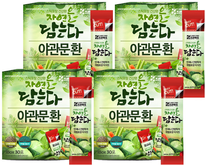 굿허브 조은약초 자연을 담는다 스틱형 야관문환, 4개, 90g