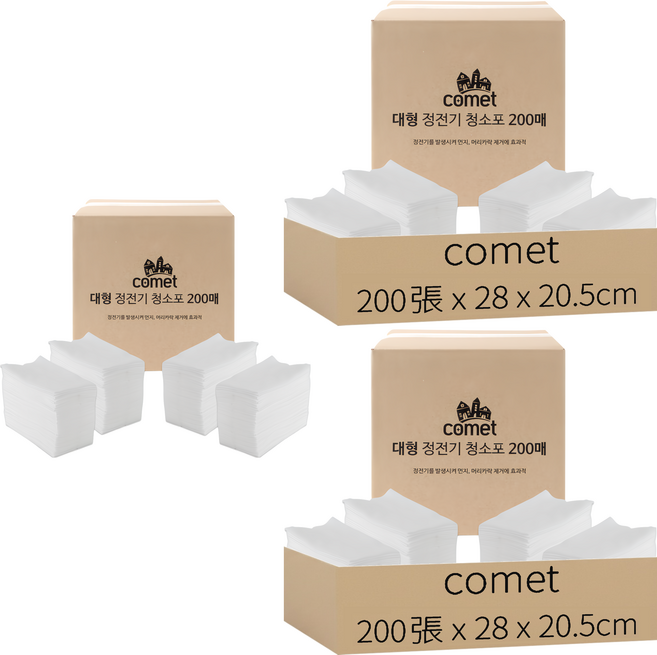 comet 靜電除塵紙 加長型, 400張