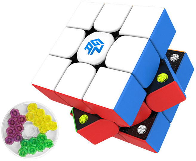 간큐브 GAN 356M 스탠다드 큐브, 혼합색상, 1개