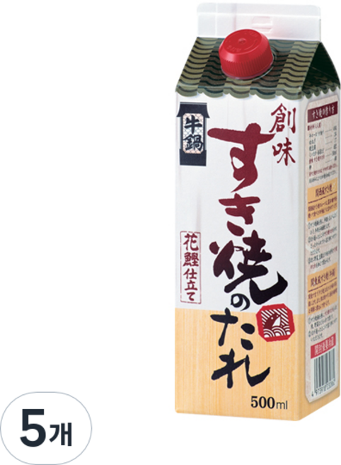 소미 스끼야끼 노다래 소스, 500ml, 5개