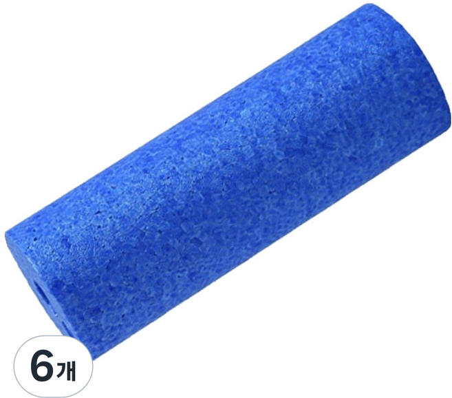 按摩迷你瑜珈滾筒, 6個, A01