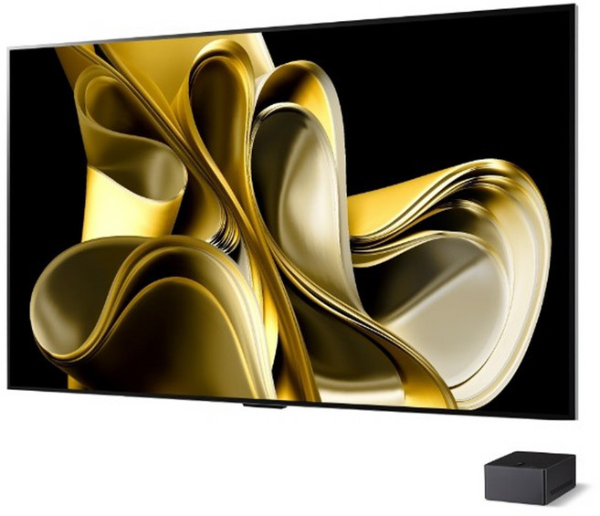 LG전자 4K UHD OLED 시그니처 evo TV, 245cm(97인치), OLED97M3KNA, 스탠드형, 방문설치