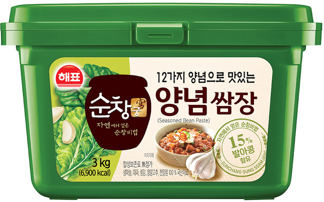 순창궁 12가지 양념으로 맛있는 양념쌈장, 3kg, 1개