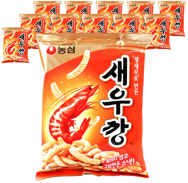 새우깡, 90g, 12개