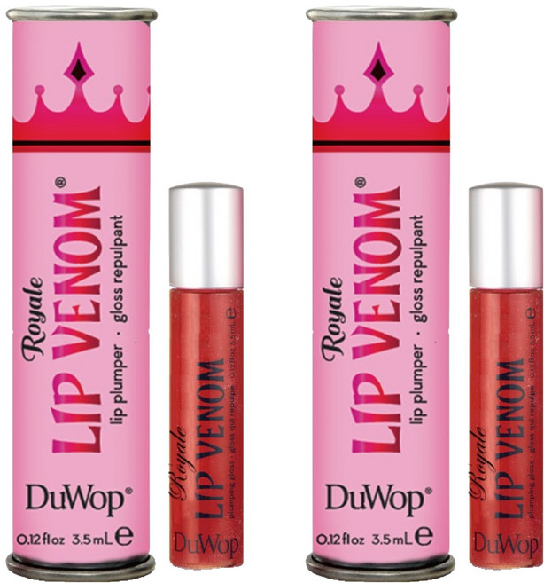 Duwap Lip Venom 豐唇液 3.5ml, Royale Red, 2支