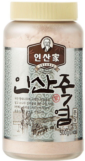 인산가 9회 자죽염 분말, 1개, 500g