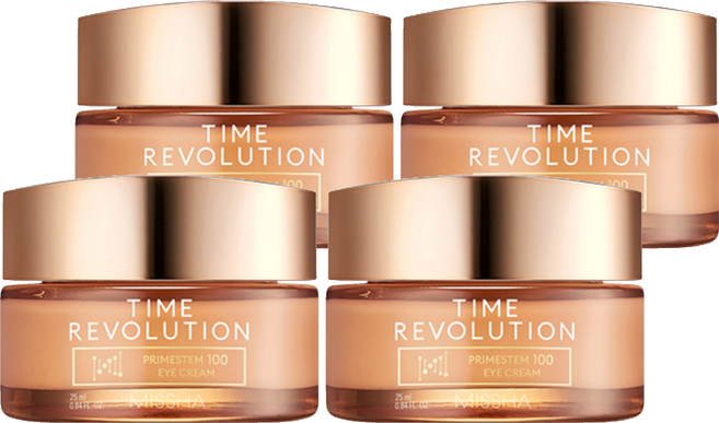 미샤 타임 레볼루션 프라임스템100 아이크림, 25ml, 4개