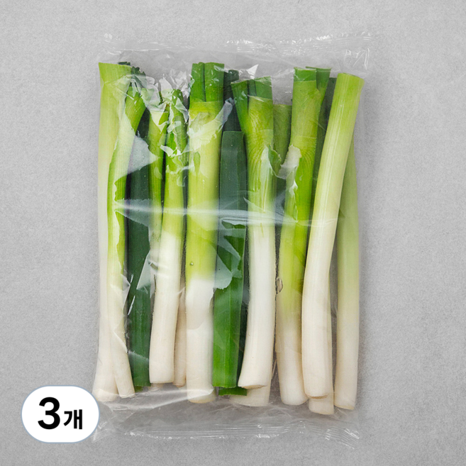 국내산 절단대파, 1kg, 3개