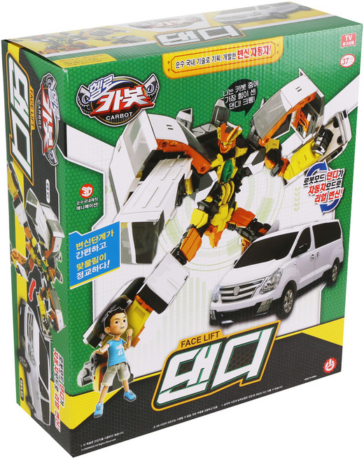 헬로카봇 스타렉스 댄디 변신로봇, 혼합 색상, 1개