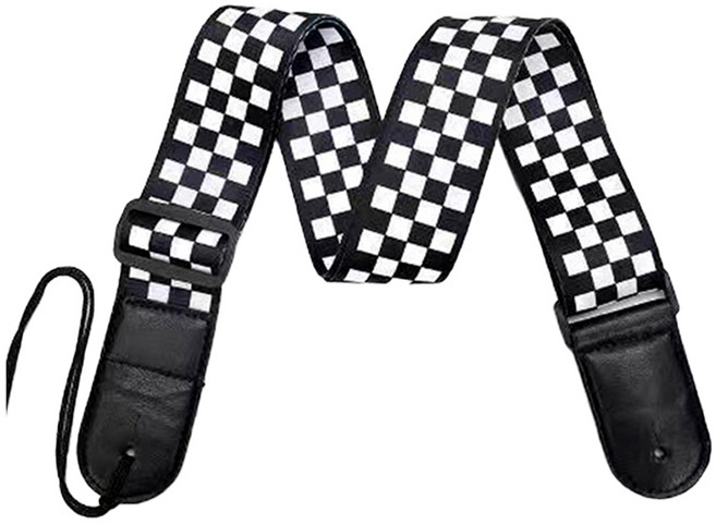 메이크마인 기타 어깨 멜빵끈 스트랩 체크, 1개