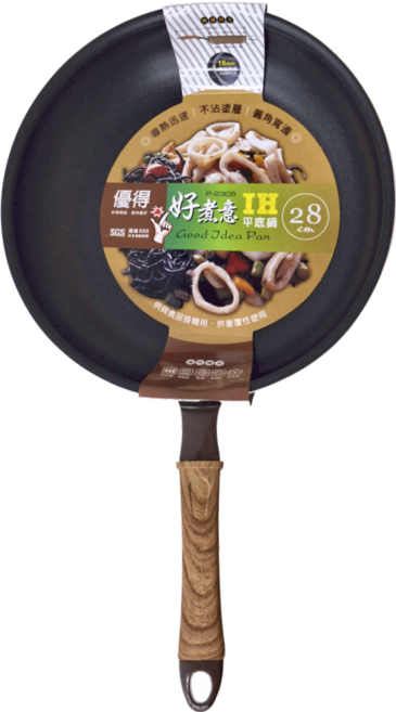 優得 好煮意IH平底鍋, 1個, 28cm