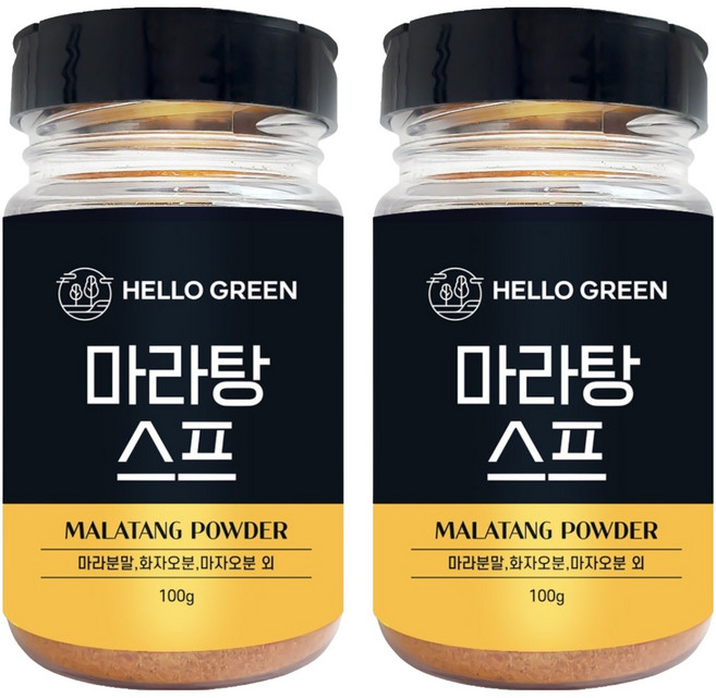 헬로우그린 마라탕 스프, 2개, 100g