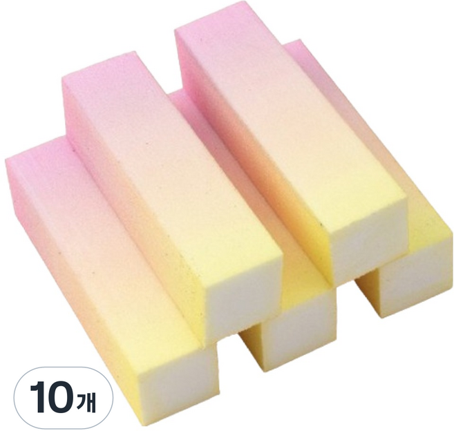 OON 폴리싱 샌딩 블럭 핑크레몬, 10개