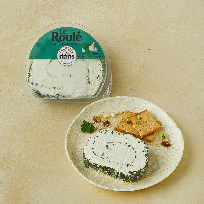 rains 룰레 갈릭 앤 허브 치즈, 125g, 1개, 1개입